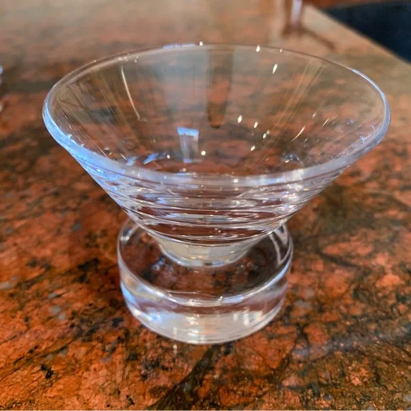 TEMPTATIONZ. *FREE GIFT W/PURCH. 4-Stemless martini gls; 2oz cap; 2.25H X 2.8W. - Picture 5 of 5